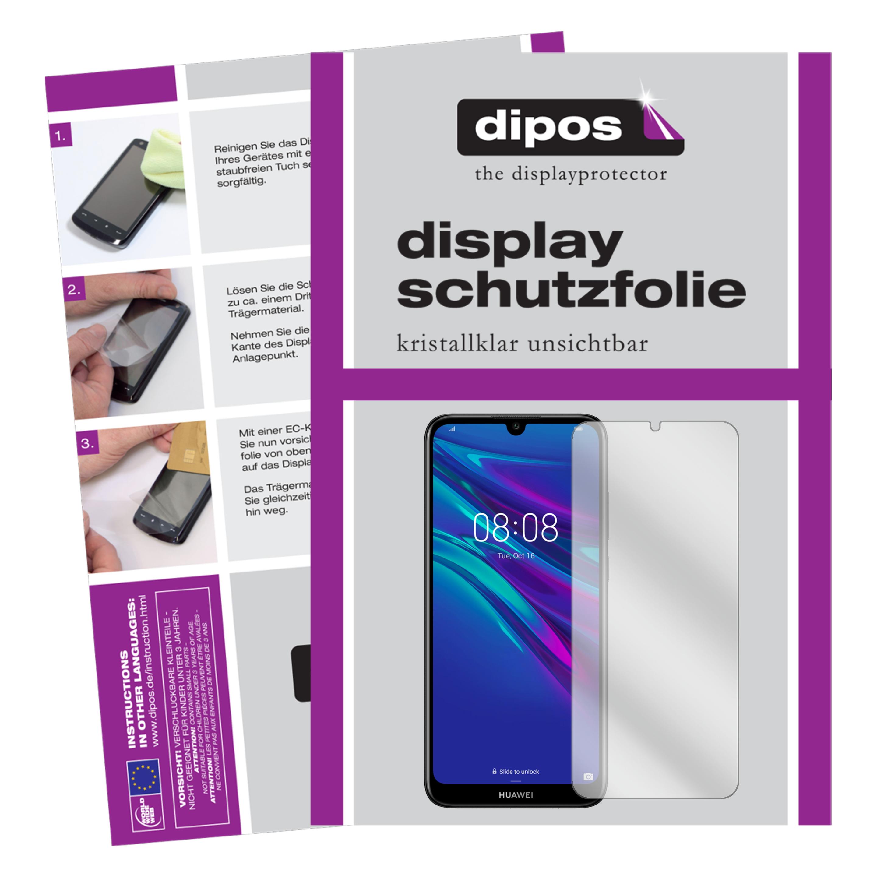 Dipos I 6X Pellicola Protettiva Per Huawei Y6 (2017): Cristallo Trasparente, Made In Germany