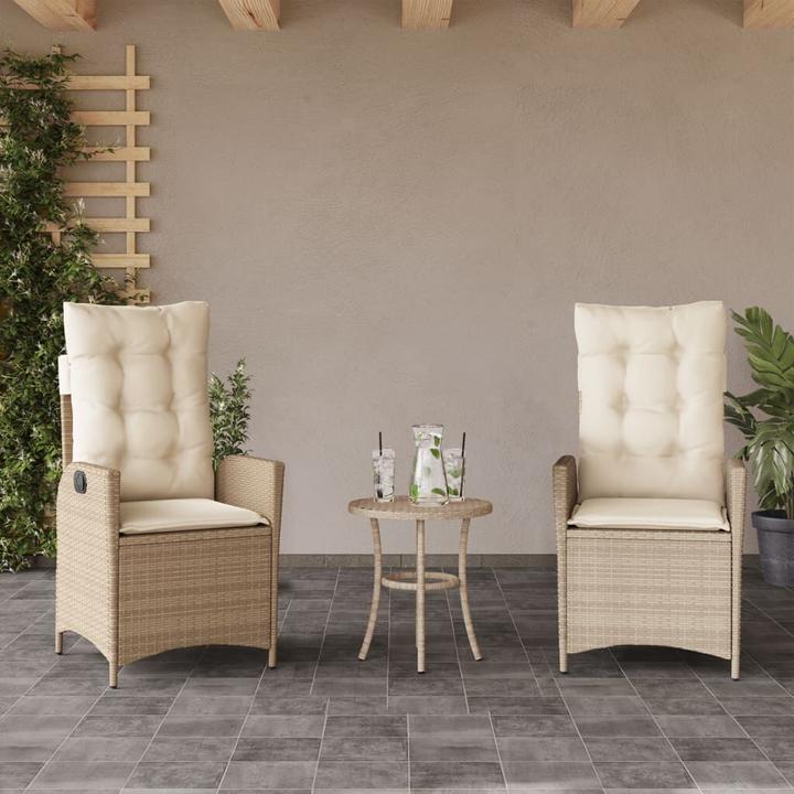 Produktbild vidaXL Gartensessel verstellbar