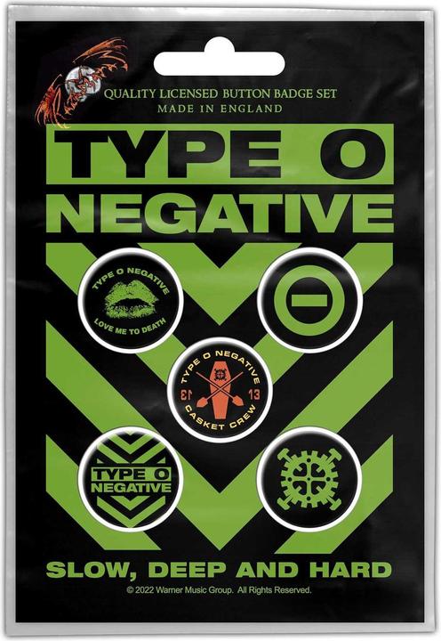 Immagine prodotto Universal Textiles Slow Deep & Hard Set di Badge Misura Confezione 5