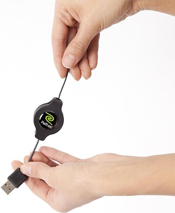 Actual product image ReTrak EUIPODUSBB USB cable 1 m USB 2.0 USB A Black (1 m, USB 2.0)