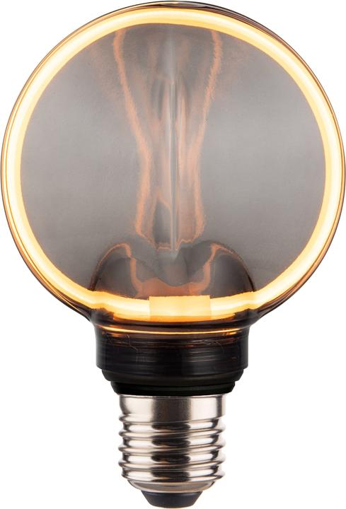 Enovalite LED-Filament-Lampe, Circle Smoke, E27, 4W, 100lm, 1800K (E27, 4 W, 100 lm, 1 x)