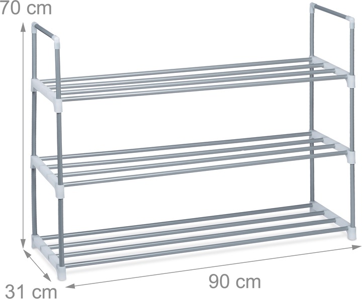 Actual product image Relaxdays Baylee (90 x 31 x 70 cm)