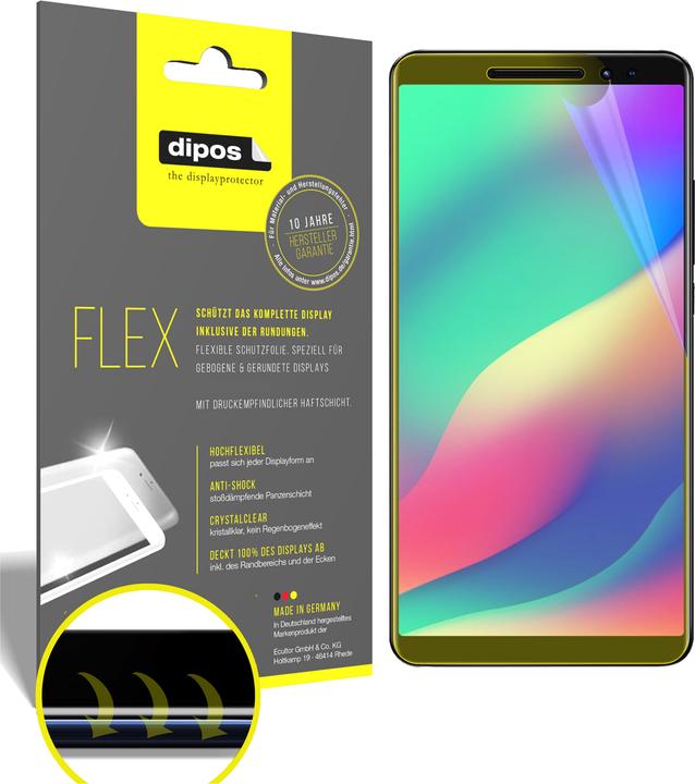 dipos I 3X Pellicola Protettiva Compatibile con Blackview A20