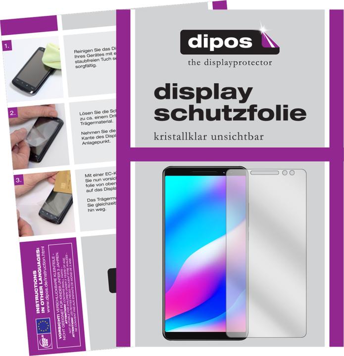 Produktbild Dipos Displayschutzfolie Crystalclear (2 Stk., Blackview Max 1)