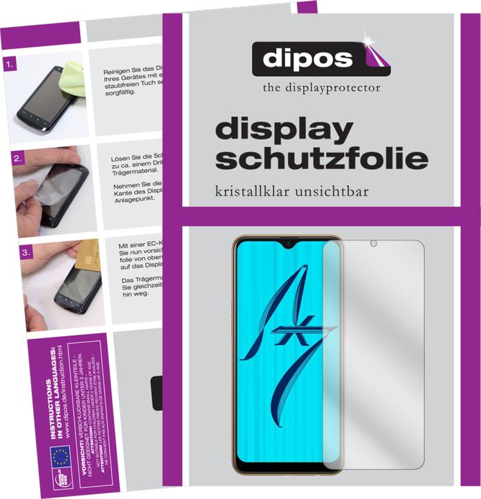 Actual product image Dipos Screen Protector Crystalclear (6 Piece, Oppo AX7 Pro)