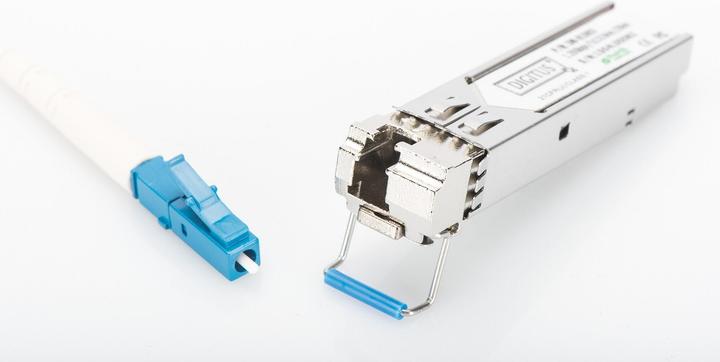 Actual product image Digitus 1.25Gbps BiDi WDM SFP Module Up to 20km with DDM support Singlemode LC Simplex Connector 1000Bas...