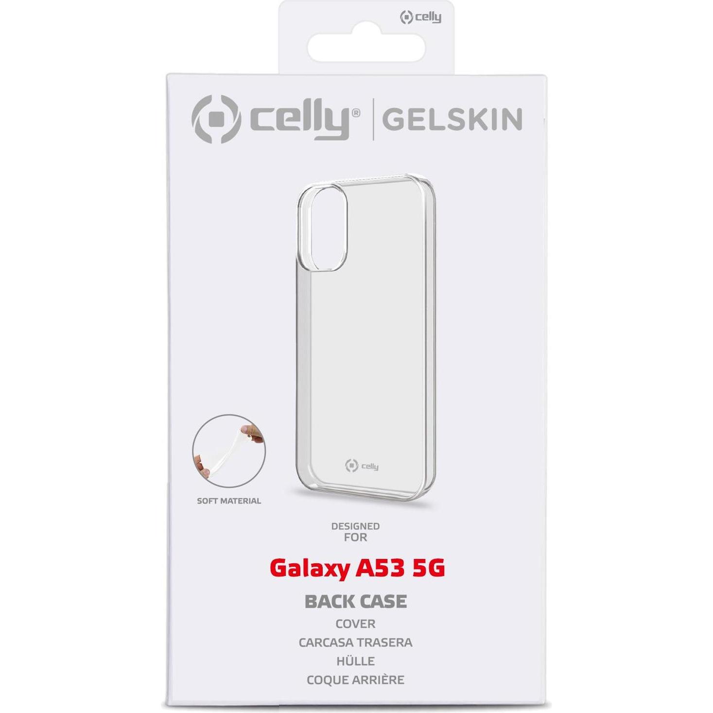 Thumbnail - Celly Gelskin (Samsung Galaxy A53 5G), Smartphone Hülle, Transparent