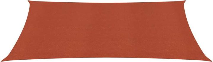 Produktbild vidaXL Sonnensegel 160 g/m² Rechteckig rot HDPE (3.5 x 5 m)