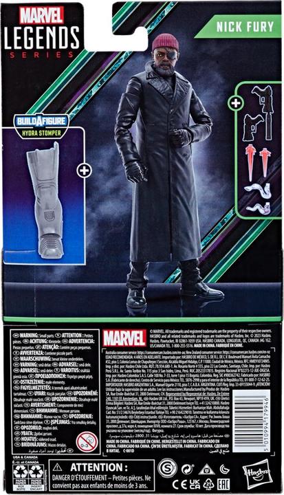 Productafbeelding Hasbro Secret Invasion Marvel Legends beeldje Nick Fury (BAF: Hydra Stomper) 15 cm