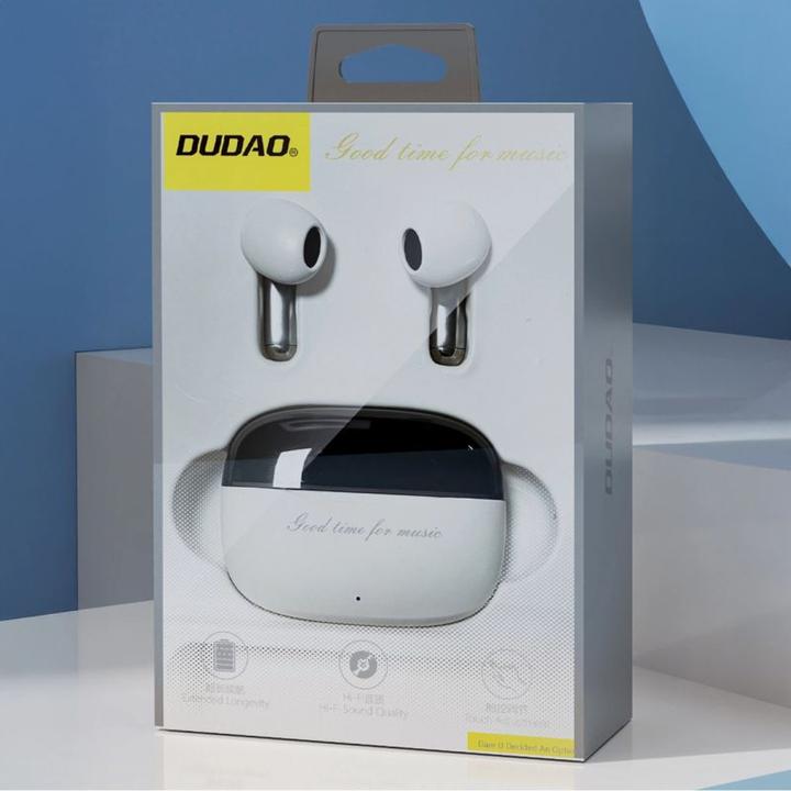 Actual product image Dudao U8 TWS Kabellose In-Ear-Kopfhörer - Weiss (8 h, Wireless)