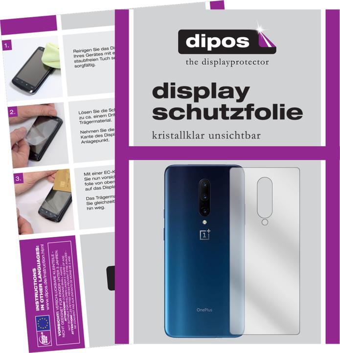 Produktbild Dipos Displayschutzfolie Crystalclear (2 Stück, OnePlus 7 Pro)