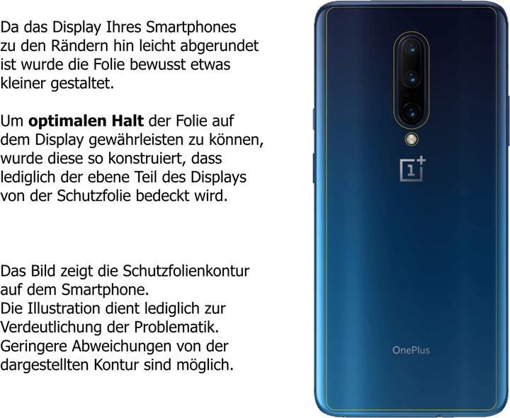 Actual product image Dipos Screen Protector Anti-Shock (1 Piece, OnePlus 7T Pro McLaren Edition)