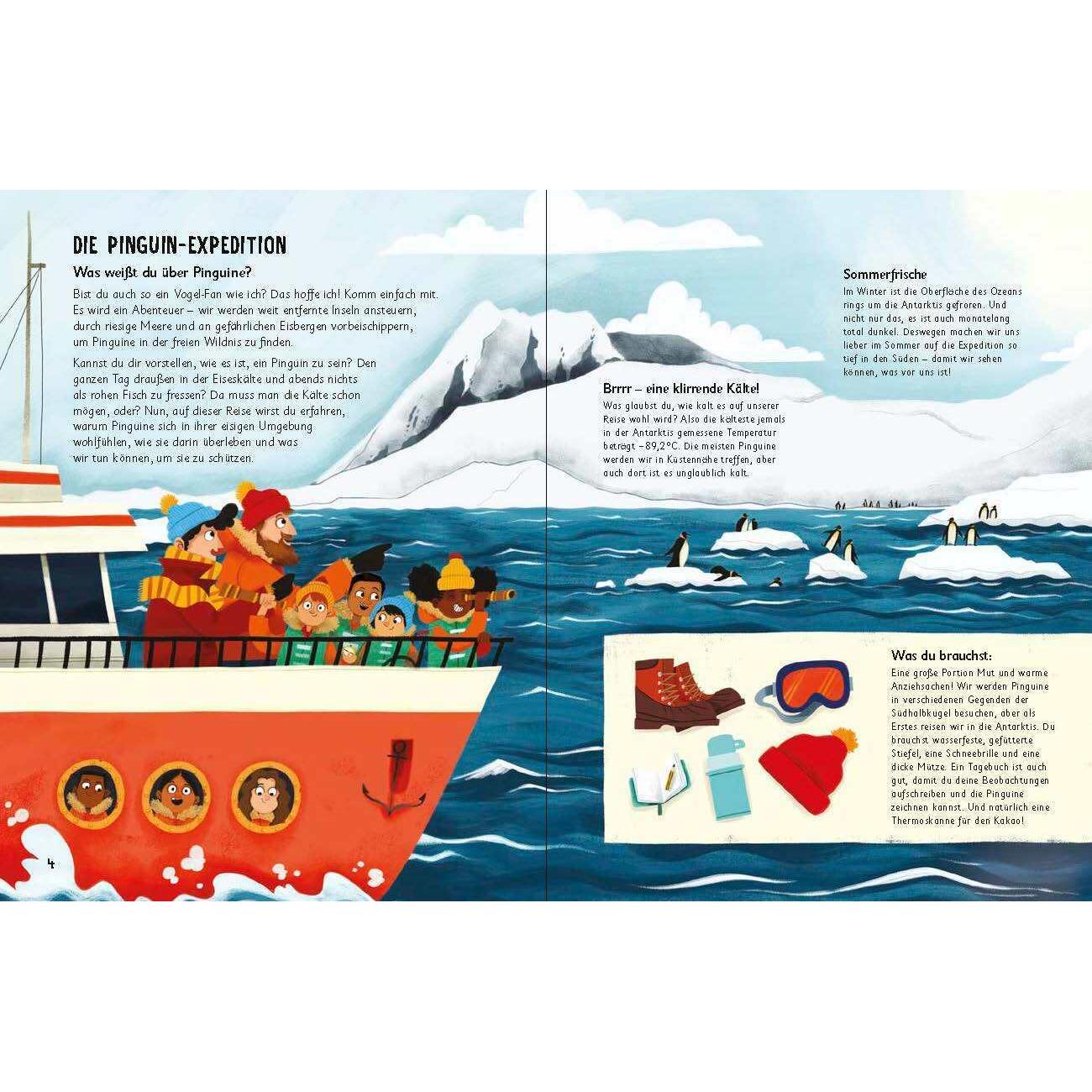 Thumbnail - Was für Sachen Pinguine machen, Kinderbücher von Huw Lewis Jones