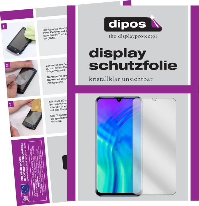 Actual product image Dipos Screen Protector Crystalclear (2 pcs., Honor 20e)