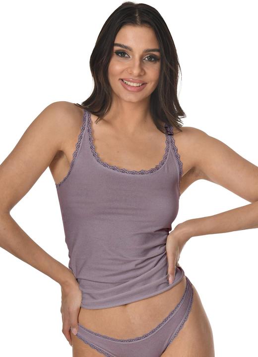 Produktbild Maxte COTTON LACE Tanktop Frauen 3er Pack (XL)