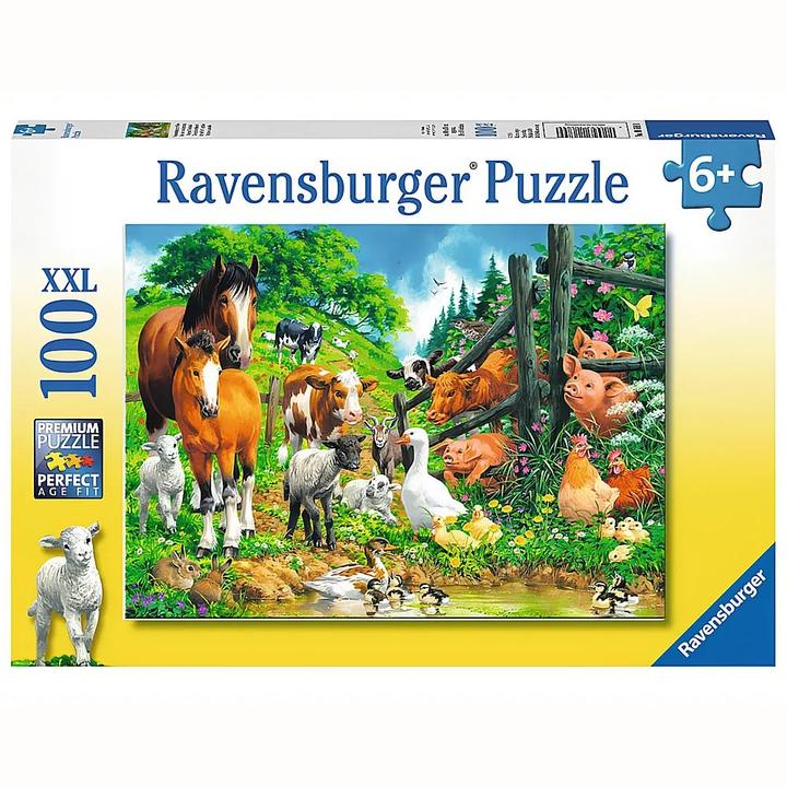 Produktbild Ravensburger Versammlung der Tiere (100 Teile)