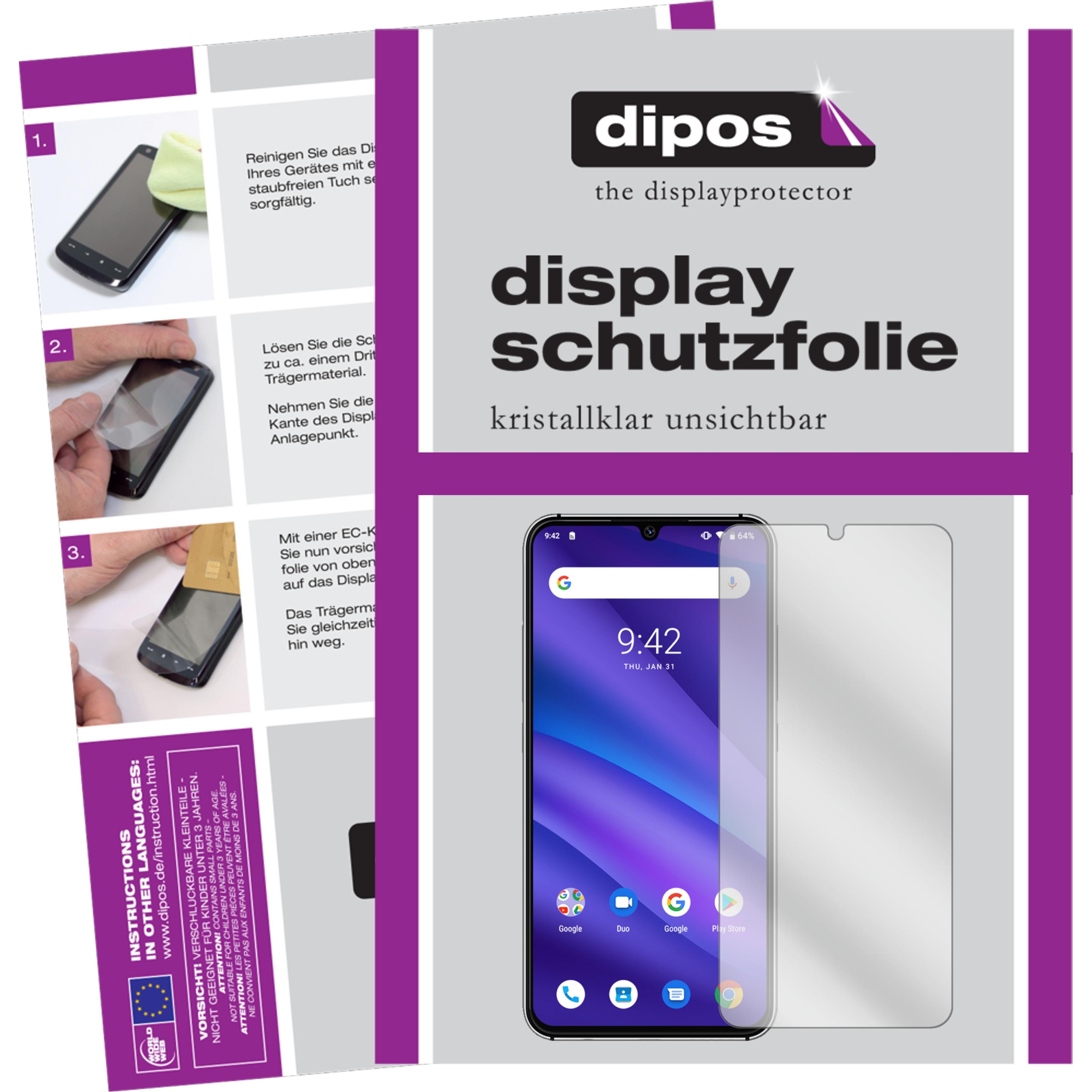 Dipos Displayschutzfolie Crystalclear (5 Stück, Umidigi A5 Pro), Smartphone Schutzfolie, Transparent