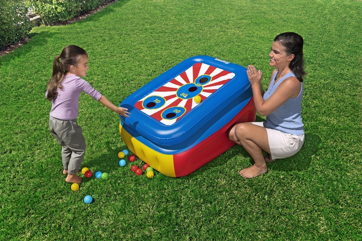 Actual product image Bolz Flip 'n Toss Multi-Use Ball Pit with 25 Play Balls
