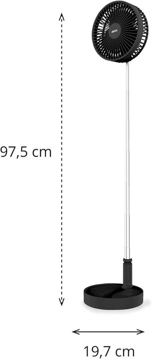 Produktbild Jocca Akku-Standventilator mit Fernbedienung