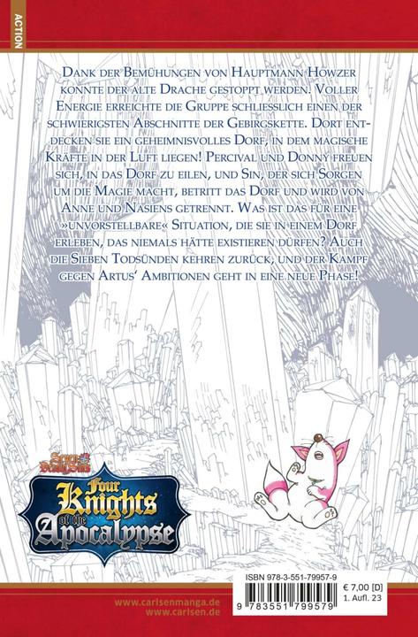 Image du produit Seven Deadly Sins: Four Knights of the Apocalypse 5 (Allemand, Suzuki Nakaba, 2023)