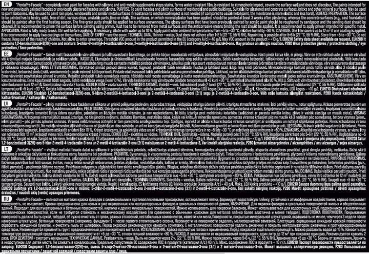 Image du produit Pentacolor Peinture Pentapro Facade Balt10l