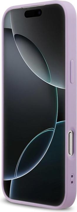 Productafbeelding Guess - Grained Gold Ring MagSafe (GUHMP17XPGHSMMU) - iPhone 17 Pro Max - Purple (Apple iPhone 17 Pro Max)