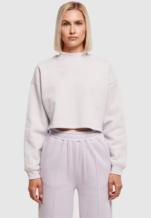 Actual product image Urban Classics Ladies Cropped Oversized Sweat High Neck Crew - 14225 (L)