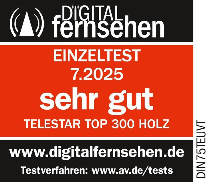Image du produit Telestar Top 300 (DAB+ DAB, FM, Webradio, Bluetooth, WiFi)