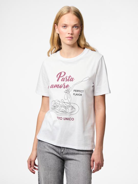 Actual product image Pieces PCJILLIANE BEDRUCKTES T-Shirt (S)