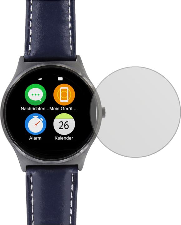 Actual product image Dipos Screen Protector Anti-Glare (Watch 24.5 mm diameter)