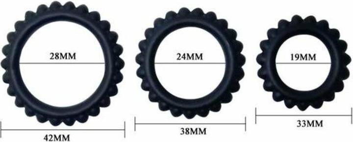 Produktbild Lovetoy BAILE -TITAN three ring set