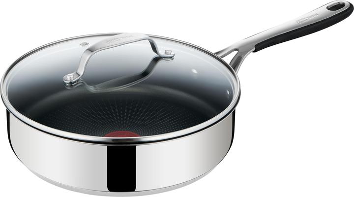 Produktbild Tefal Jamie Oliver Kitchen Essentials Schmorpfanne (25 cm, Bräter + Schmortopf, Edelstahl)
