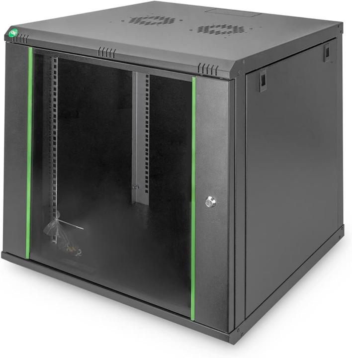 Produktbild Digitus 10" 12HE Wandgehäuse, SOHO PRO 591 x 316 x 298 mm, grau (12 HE, 10 Zoll Rack)