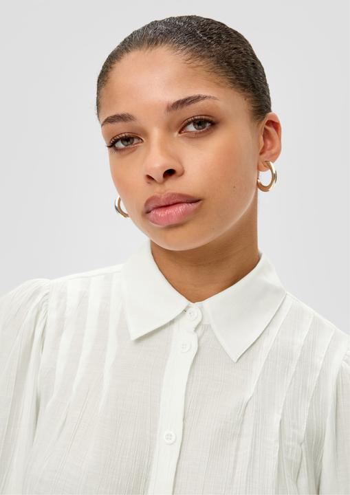 Produktbild S.Oliver Bluse Bluse mit Raffung (44)