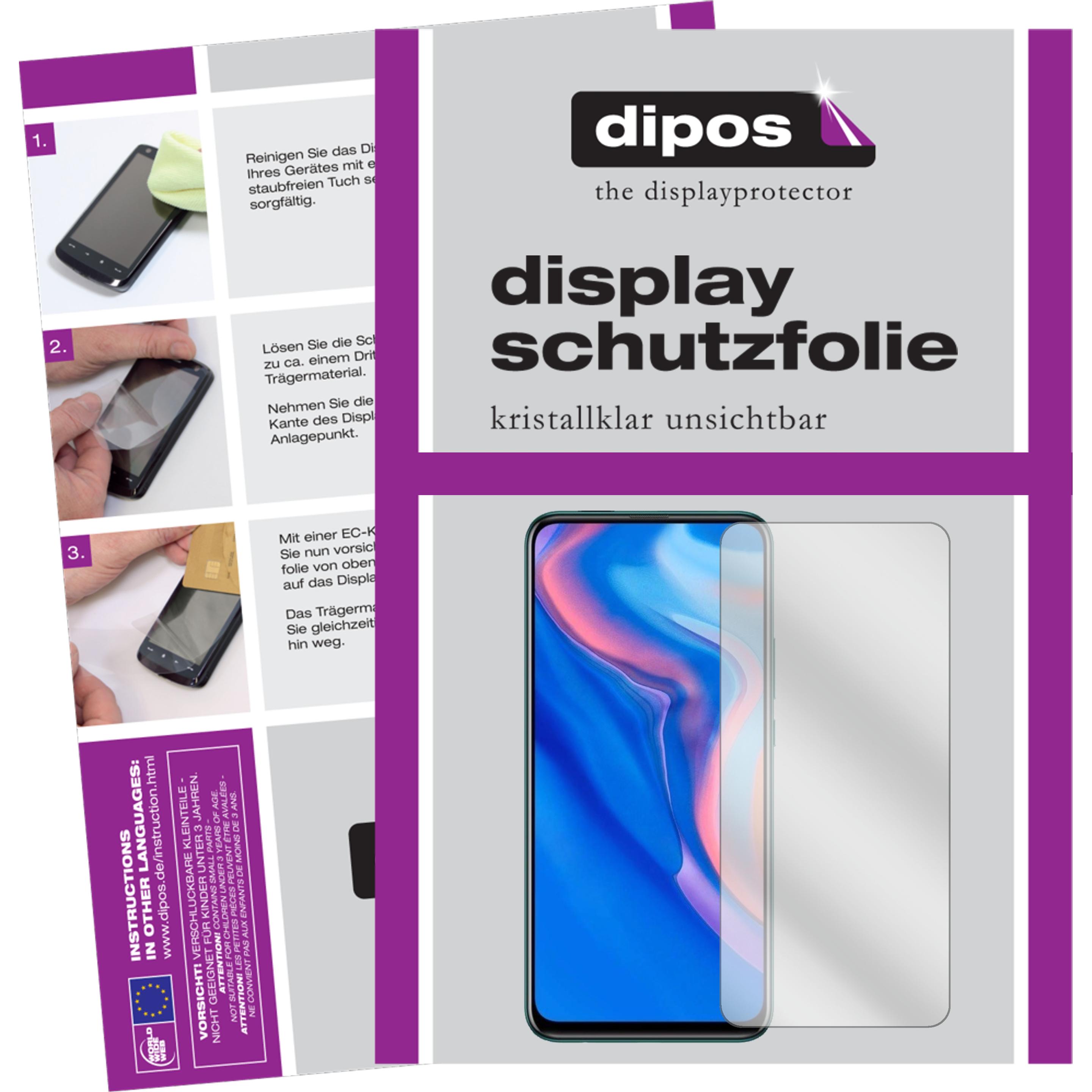 Dipos Displayschutzfolie Crystalclear (6 Stück, Huawei P Smart Z), Smartphone Schutzfolie, Transparent