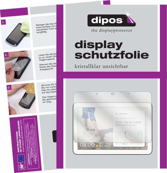 Produktbild Dipos Displayschutzfolie Crystalclear (2 Stück, Nest Hub)