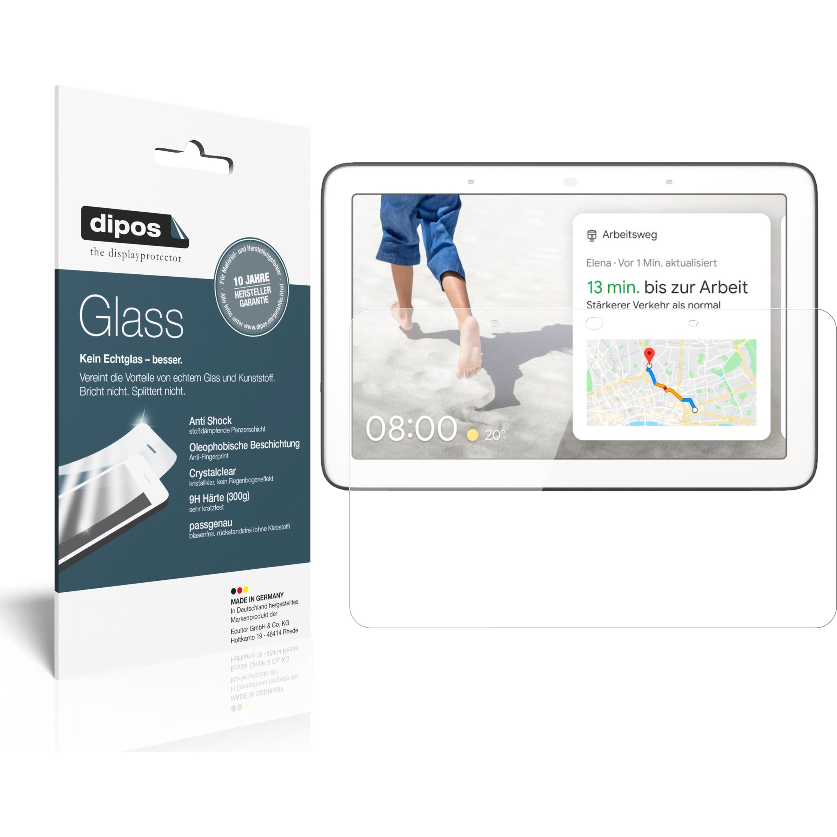 Dipos Displayschutz Anti-Shock (2 Stück, Nest Hub), Tablet Schutzfolie