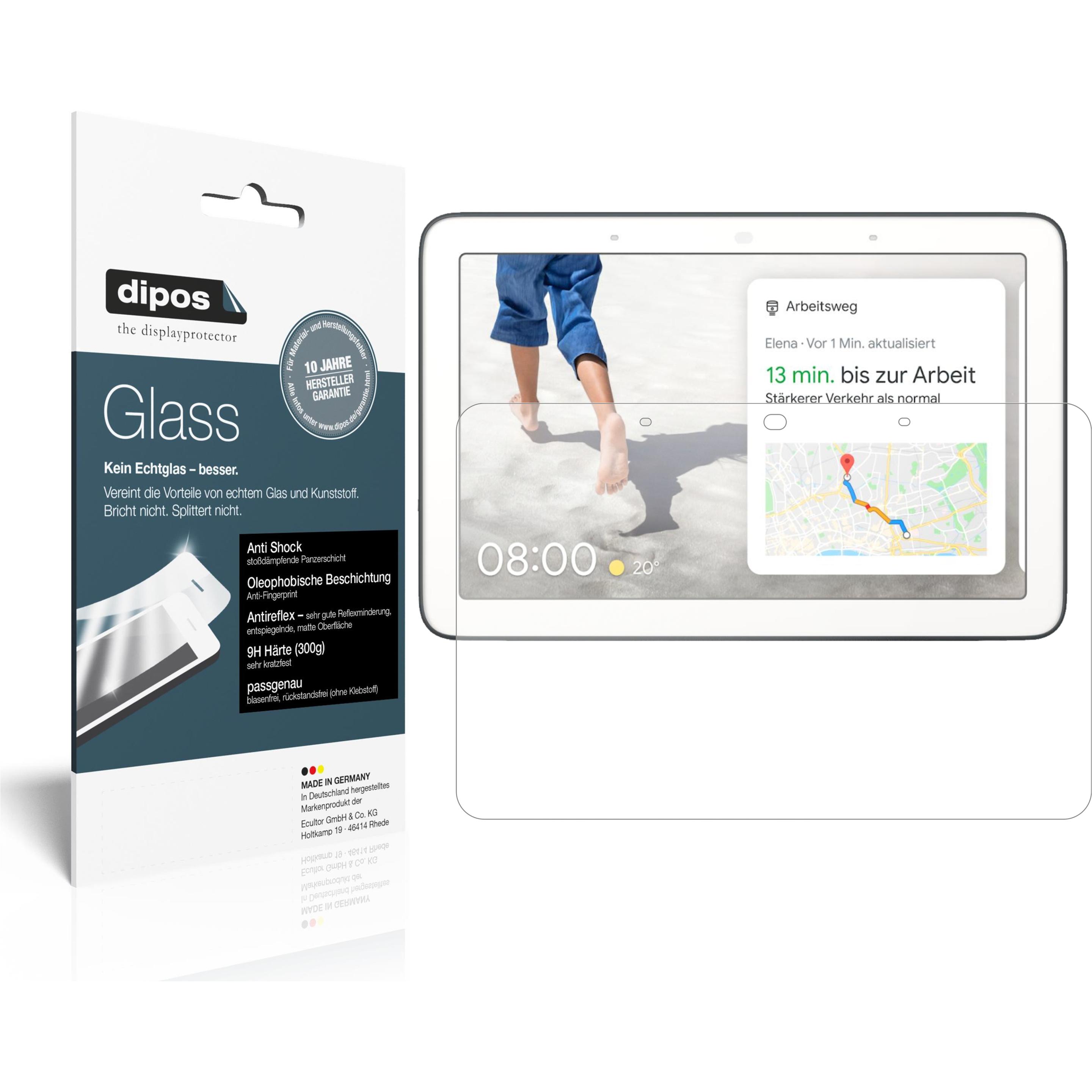 Dipos Displayschutz Anti-Shock (2 Stück, Nest Hub), Tablet Schutzfolie