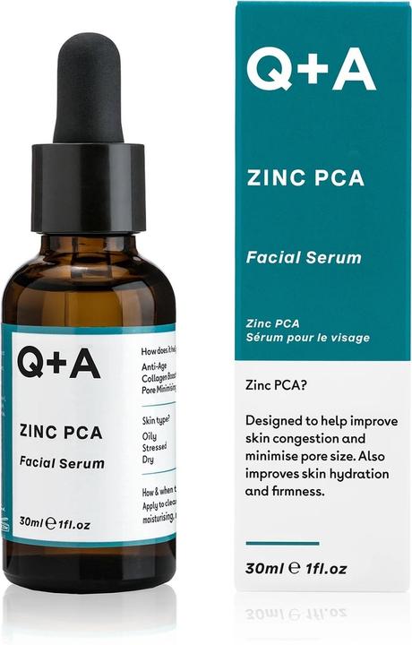 Actual product image Q+A Zinc PCA (30 ml)