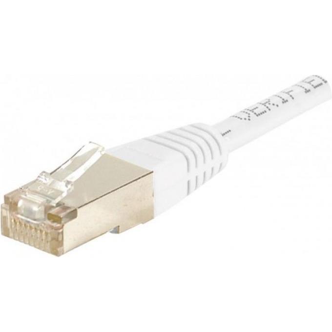 Exertis Connect Patchkabel S/FTP, PiMF, CAT.6, weiss, 1,5 m Patchkabel mit besonders schmalem Knickschutz (S/FTP, CAT6, ...