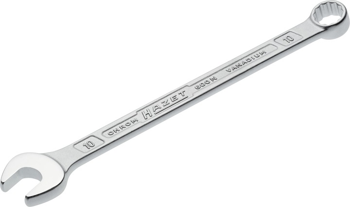 Image du produit HAZET Clé mixte 600N-10 ∙ Profil Traction à 12 pans extérieurs ∙ 10 mm (10 mm)