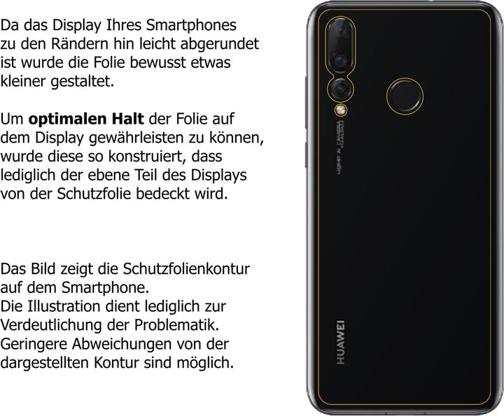 Produktbild Dipos Displayschutzfolie Crystalclear (5 Stk., Huawei Nova 4)