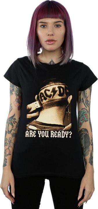 Produktbild AC/DC Sind Sie bereit die Rasur Baumwolle TShirt (M)