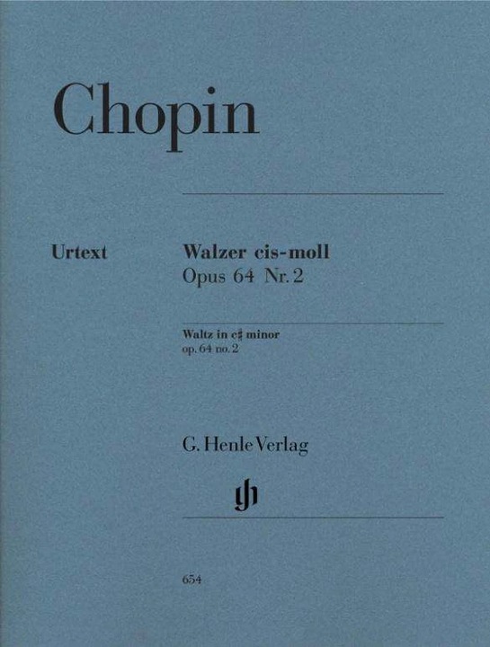 Actual product image Chopin, Frédéric - Waltz in C sharp minor op. 64 No. 2 (English, French, Frédéric Chopin, Ewald Zimmermann, 2000)