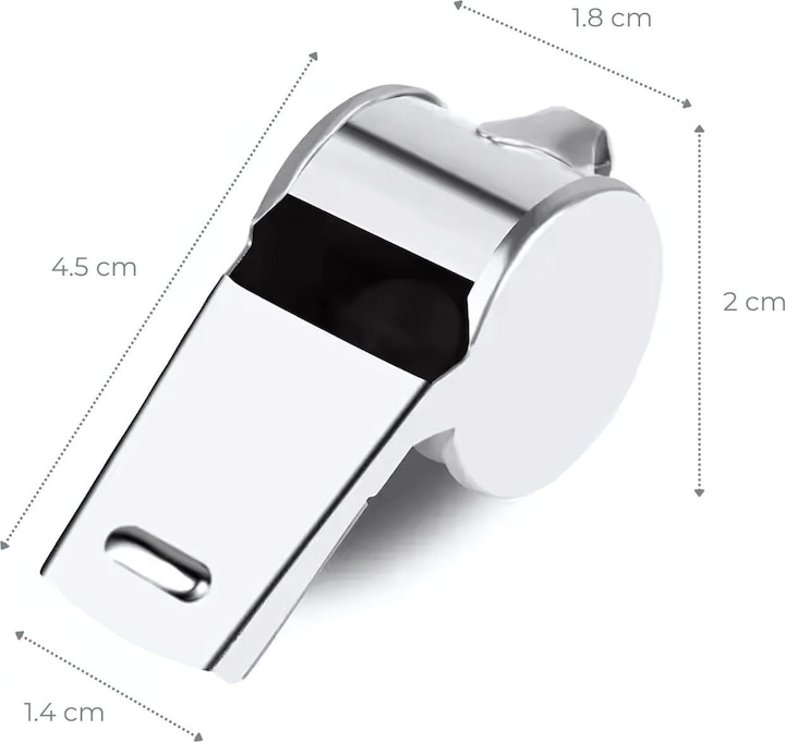 Actual product image Hermex Referee whistle