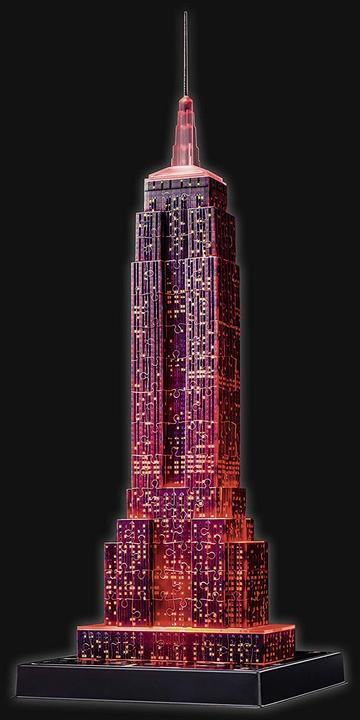 Productafbeelding Ravensburger Empire State Building bij nacht (216 onderdelen)