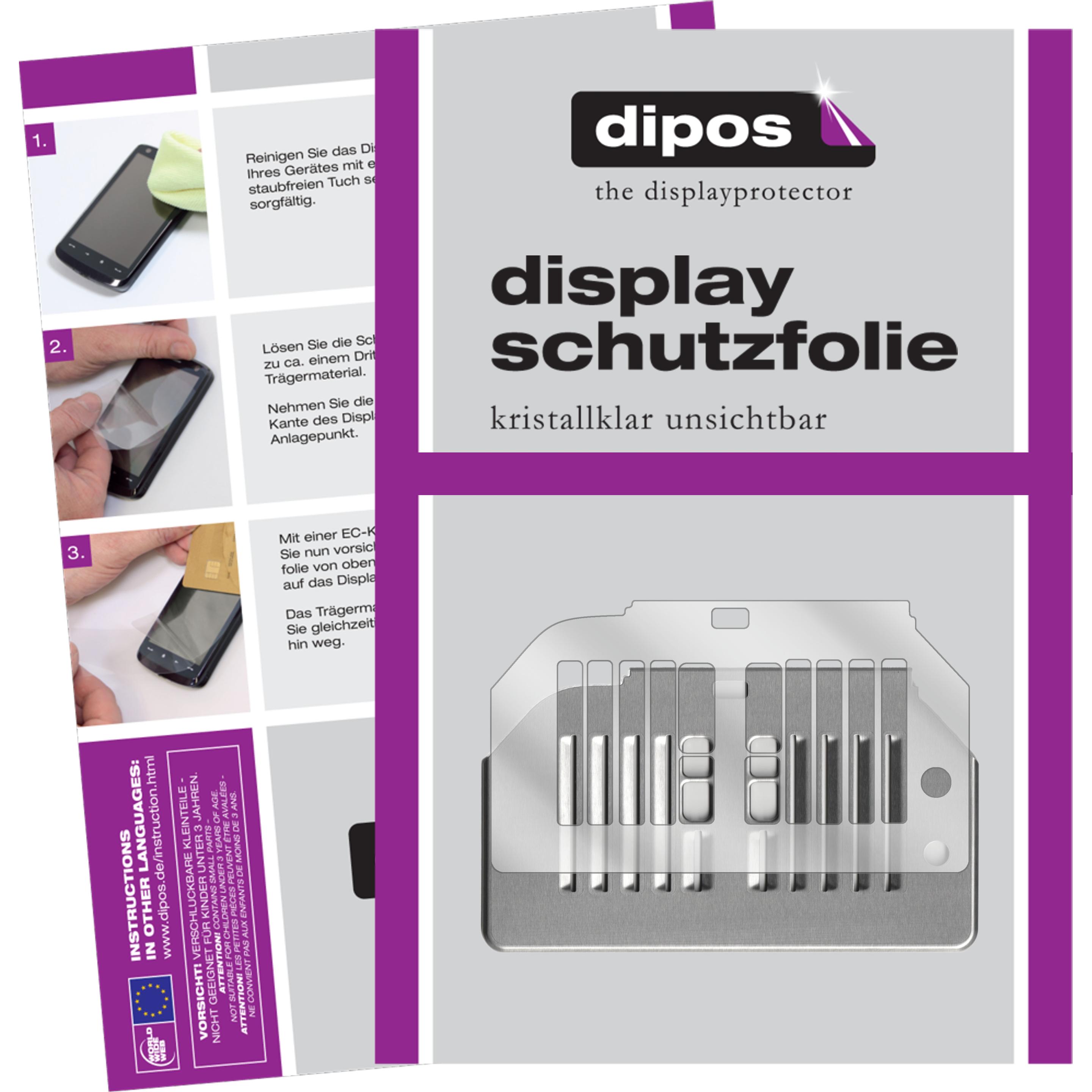 Thumbnail - Dipos Displayschutzfolie Crystalclear, Zubehör Kaffeemaschinen, Transparent