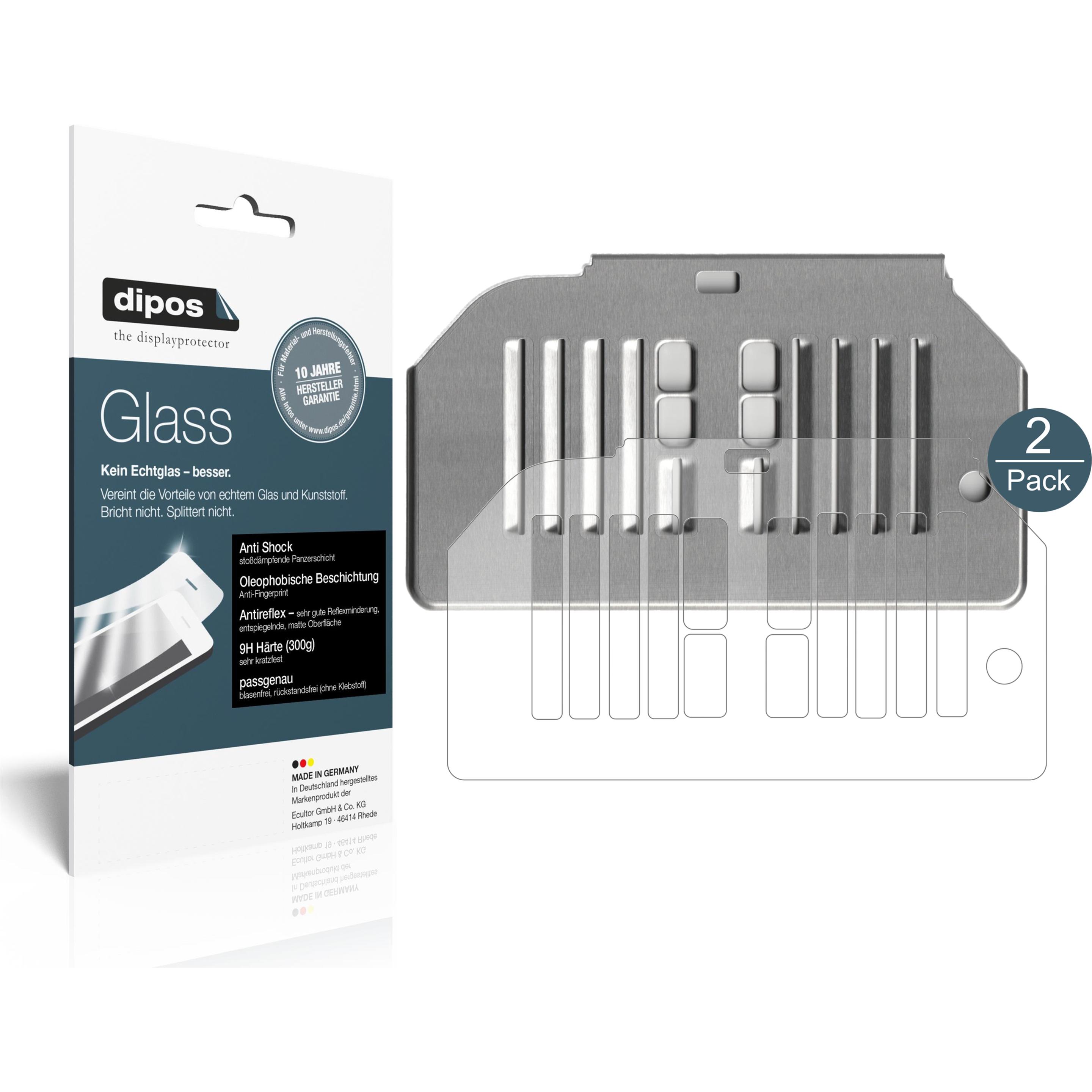 Dipos Displayschutz Anti-Shock, Zubehör Kaffeemaschinen, Transparent