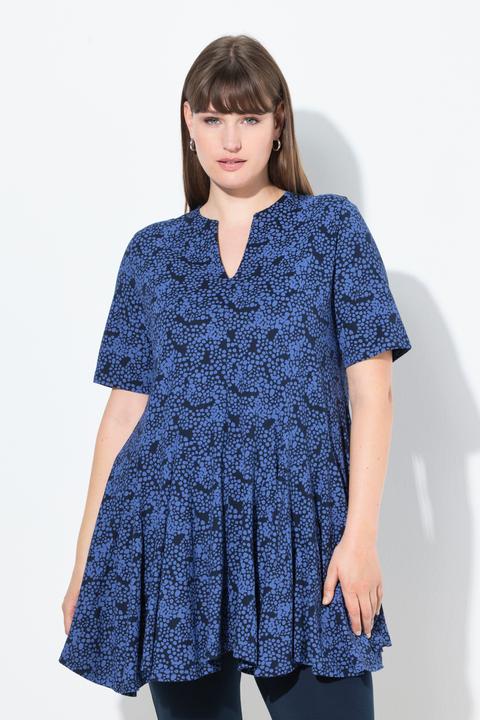 Immagine prodotto Ulla Popken T-Shirt, A-Linie, Tunika-Ausschnitt, Halbarm (50, 52)