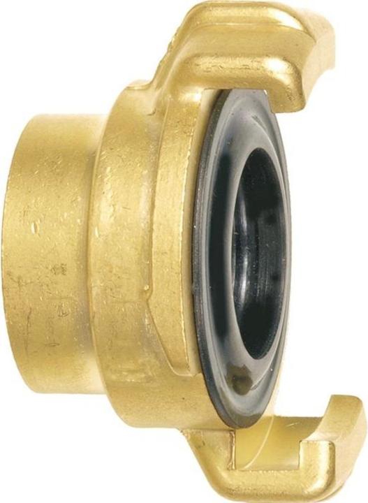 Actual product image Karasto Threaded piece GEKA brass internal thread 1 (40 mm)